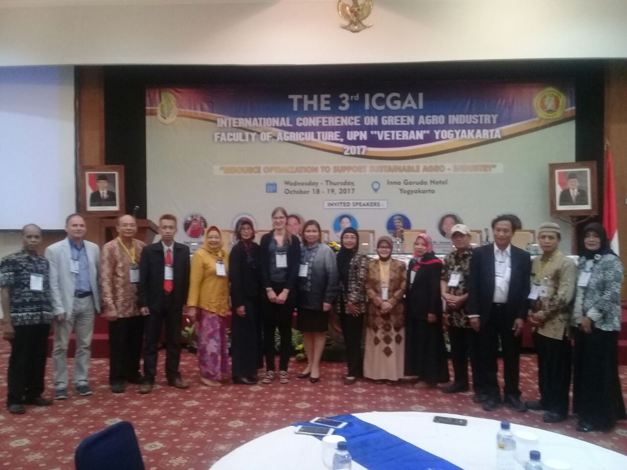 INTERNATIONAL CONFERENCE ON GREEN AGRO-INDUSTRY (ICGAI-3) FP UPNYK