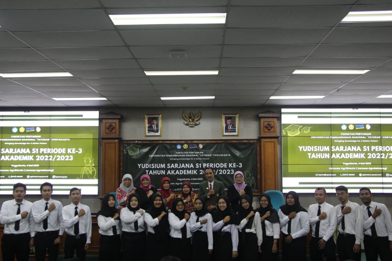 Yudisium Sarjana Periode 3 Tahun Akademik 2022/2023